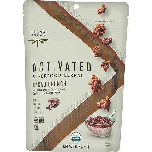 Living Intentions Cacao Crunch Superfood Cereal 6x 9 Oz