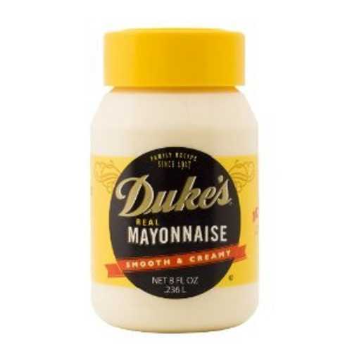 Duke\u0027s Mayo Duke\u0027s Smooth \u0026 Creamy Real Mayonnaise - 8 Ounce Jar - (Pack of SIX)