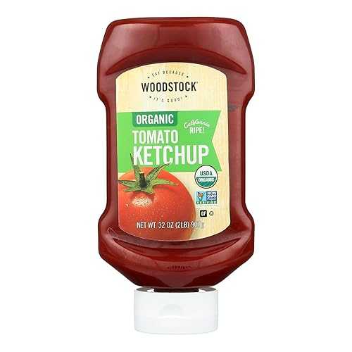 Woodstock Farms - Organic Tomato Ketchup - 32 薬局衡オンス.
