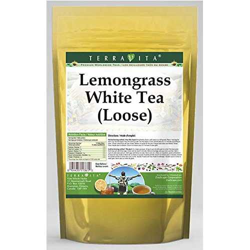 檸檬水呑み 白いこと 御茶 (ルース) (4 薬局衡オンス、ZIN: 534821) Terravita Lemongrass White Tea (Loose) (4 薬局衡オンス, ZIN: 534821)