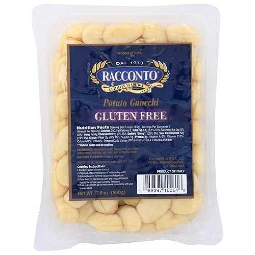 ラコント 268315 グルテン無償性 ポテトニョッキ 44; 17.6薬局衡オンス Racconto 268315 Gluten Free Potato Gnocchi44; 17.6 薬局衡オンス.
