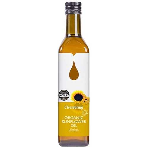 CLEARSPRING Organic Sunflower Oil, 500 ML