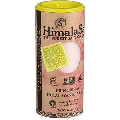 Himalasalt Primordial Himalayan Sea Salt - Fine Grain - Shaker - 6 薬局衡オンス - Case of 6