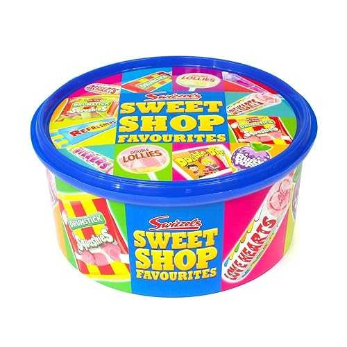 スウィッゼルズ 愛くるしげ 販売店 フェイバリット ため桶 750g - 2 個風呂敷き包み Swizzels Sweet Shop Favourites Tub 750g - Pack of 2