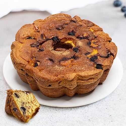 My Grandma\u0027s New England Blueberry Coffee Cake - Moist and Flavorful Coffee Cake - Maple Sweetened Cake for Special Occasions - 1.75 Pound (Traditional Blueberry Coffee Cake) CoffeeCakes My Grandma\u0027s New England Blueber