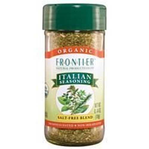 Frontier Natural Products Italian Seasoning Salt Free Blend - 0.64 薬局衡オンス2