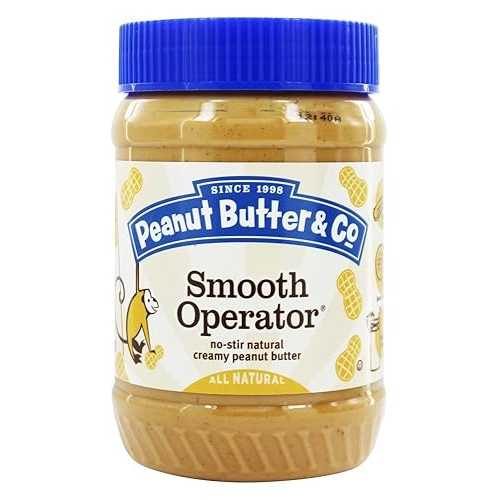 Smooth Operator 南京豆牛酪 自然的 クリーミー 南京豆 牛酪-16 重量ポンド (48容器に並べる) Peanut Butter \u0026 Co. Smooth Operator Peanut Butter Natural Creamy Peanut Butter - 16 薬局衡オンス. (48 Pack)