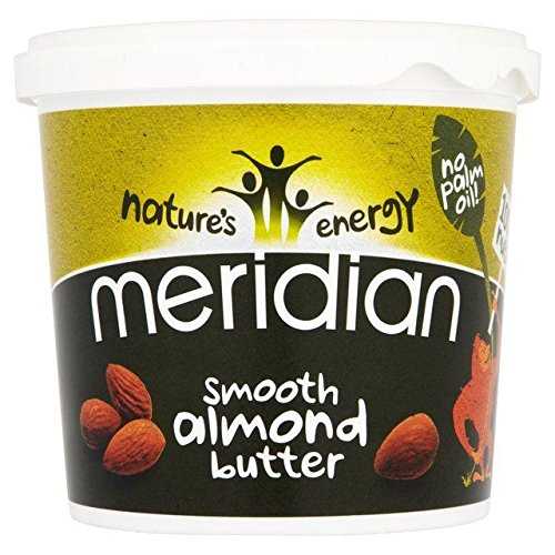 メリディアン スムース 扁桃 牛酪 100% 木ノ実 - 1kg Meridian Smooth Almond Butter 100% Nuts - 1kg