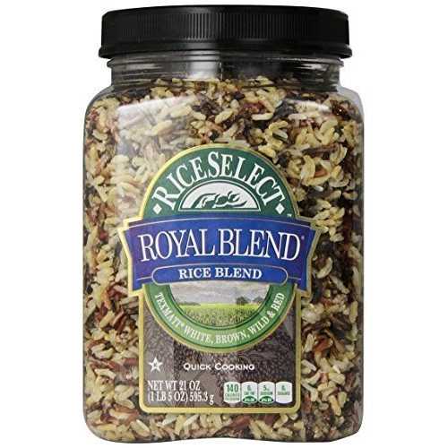 上げ米より分ける 上げ米 リル 組み合わせる、21 薬局衡オンス、PK-4 RICESELECT RICE RYL BLND, 21 OZ, PK- 4