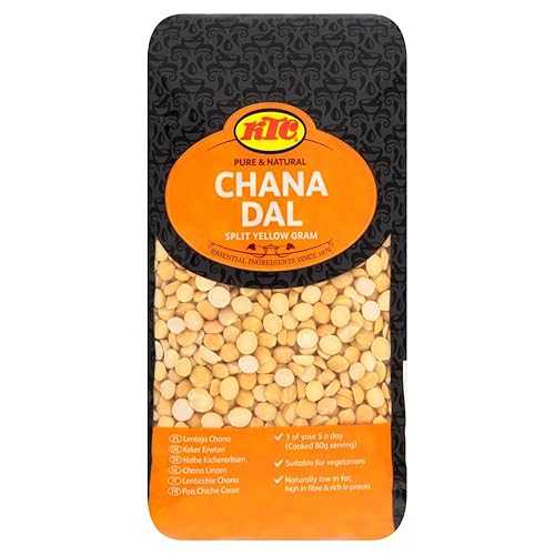 CHANA DAL 500g スプリットイエローグラム KTC 衣料繊維が十分な量 CHANA DAL 500g SPLIT YELLOW GRAM KTC HIGH IN FIBRE
