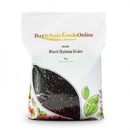 Whole Foods オーガニック キノア 禾穀類 (黒いこと) (1kg) を買いもとめるする Buy Whole Foods Organic Quinoa Grain (Black) (1kg)