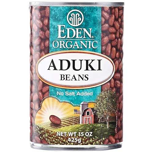 Eden Foods Organic Aduki Beans - Case of 6 - 15 薬局衡オンス.