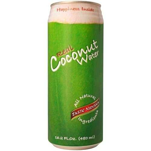 テイ同盟罷工 覚悟 写実的 ココナツ お水 36x 16.2 薬局衡オンス Taste Nirvana Real Coconut Water 36x 16.2 Oz