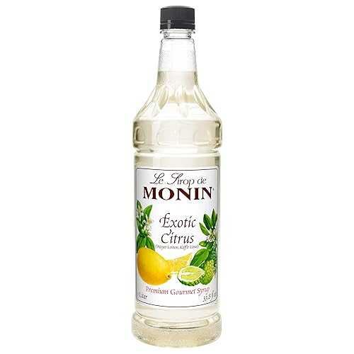 Monin Exotic Citrus Syrup, 1 Liter -- 4 per case.