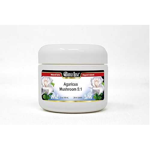 Bianca Rosa Agaricus Mushroom 5:1 Salve (2 薬局衡オンス, ZIN: 520876) - 3 Pack