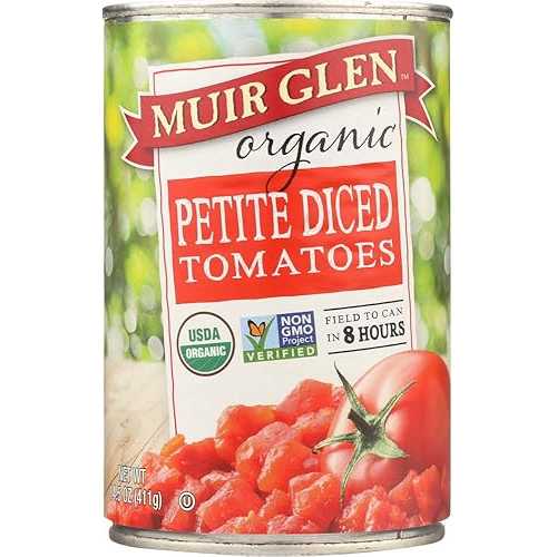 (容れものではありません) オーガニックプチダイストマト 一風変わった StarSun Depot (NOT A CASE) Organic Petite Diced Tomatoes Original
