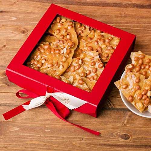 マリーニズ キャンディーズ 落花生 ブリトル お休み 差し上げ物 ボックス席 Marini\u0027s Candies Peanut Brittle Holiday Gift Box