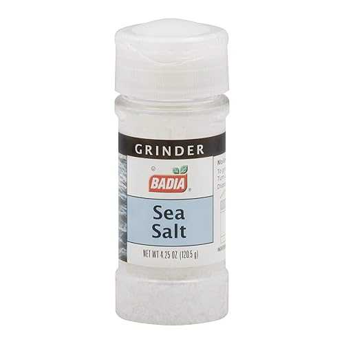 Badia Spices - Spice Seasalt Grinder - Case of 8-4.5 OZ