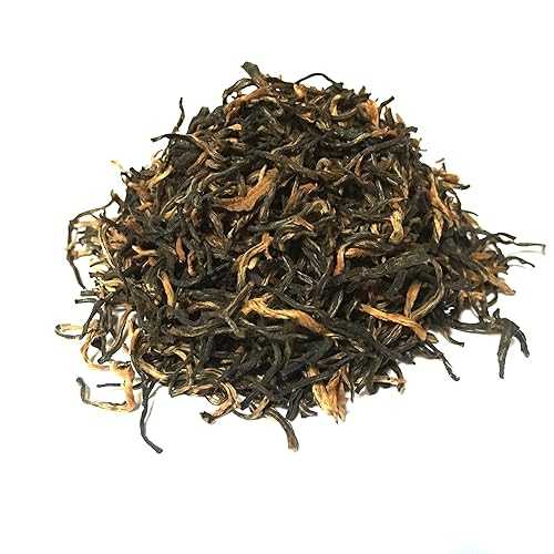 バンブー お茶 住みか ゴールデン エテ公 紅茶の葉 (4薬局衡オンス 御徒面子) Bamboo Tea House Golden Monkey Black Tea (4 Ounce Bag)