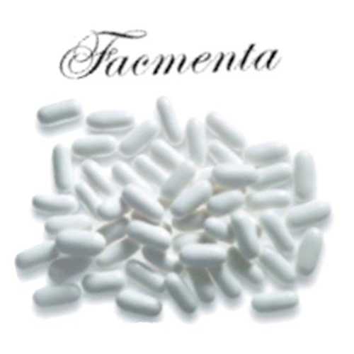 Mangini Italian Mint pastilles W/Licorice center (Facmenta) (2.200 Lbs)