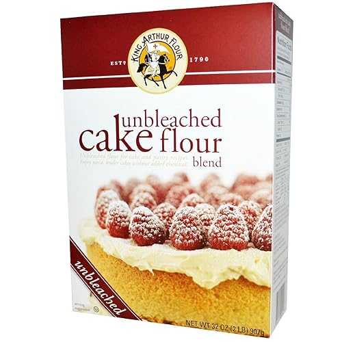 King Arthur Flour Unbleached Cake Flour, 32-Ounce (Pack of 3)