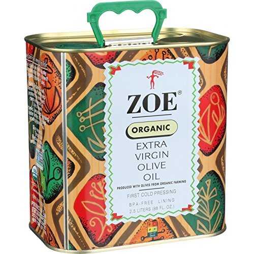 Zoe Organic Extra Virgin Olive Oil - Case of 4 - 88 FZ