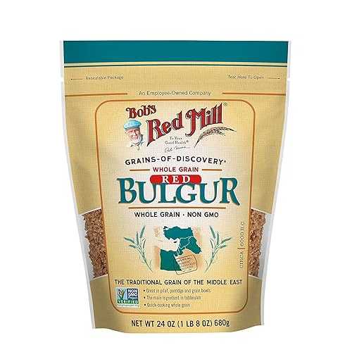 Bob\u0027s Red Mill Bulgur Hard Red Wheat, 28-Ounces (Pack of 4) (Value Bulk Multi-Pack)