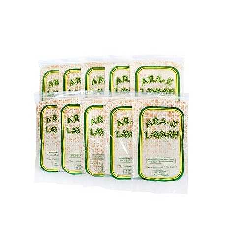 ARA-Z LAVASH Flat Bread 10 Packs of 4 (40 Total) Breadmasters ARA-Z ARA-Z LAVASH Flat Bread 10 Packs of 4 (40 Total)