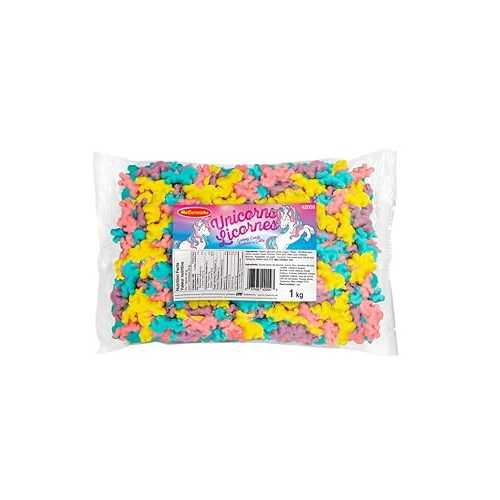 McCormicks, Unicorns Gummy Candy, Bulk Size, 1kg/35.3 薬局衡オンス., Bag, (Imported from Canada)