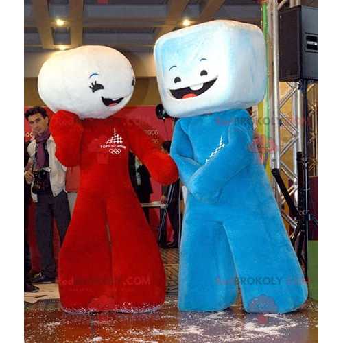 SPOTSOUND 2 marshmallow REDBROKOLY Mascots of sugar cubes