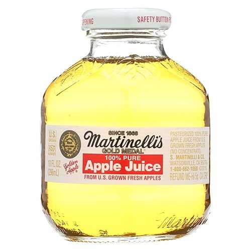 Martinelli、清涼飲料水アップル、10 FO (24 個風呂敷き包み) Martinelli\u0027s Martinelli, Juice Apple, 10 FO (Pack of 24)