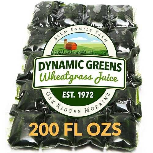 Dynamic Greens ウィートグラス 清涼飲料水 - 200 液量薬局衡オンス - 薬局衡オンスあたり近所わずか 1.65 弗 - 100% ウィートグラス 清涼飲料水 - 畑で作りだす - 手っとり早い封鎖 - 無菌化されていない - 400 x 0.5 液量薬局衡オンス 100% Wheatgrass Juice Field-Grown, Flash
