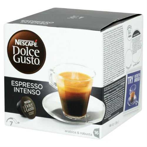 ネス喫茶店 ドルチェ グスト エスプレッソ インテンソ 16 1容器に並べる - 6個容器に並べる Nescafe Dolce Gusto Espresso Intenso 16 per pack - Pack of 6