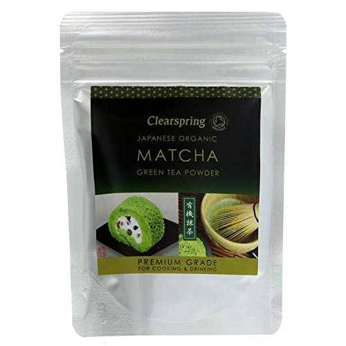 せつ然たる三春 抹茶割り増し金(合財袋)40g(10個入) Clearspring Matcha Tea Premium (Pouch) 40g (Pack of 10)