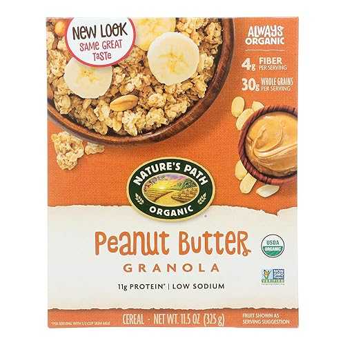Nature\u0027S Path Organic Peanut Butter Granola ( 12x11.5 OZ)