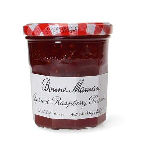 ボンヌママン 葡萄ジェリィ、13薬局衡オンス 水呑み (6個風呂敷き包み) Bonne Maman Grape Jelly, 13-Ounce Glass (Pack of 6)