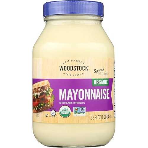 Woodstock Organic Mayonnaise Woodstock Farms Woodstock Organic Mayonnaise