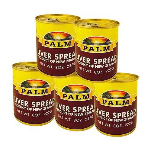 パーム 生き肝 ペースト 8薬局衡オンス (5 風呂敷き包み) Palm Liver Spread 8薬局衡オンス (5 Pack)