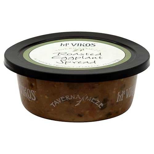 MT VIKOS 茄子 RSTD SPRD、7.3 薬局衡オンス MT VIKOS EGGPLANT RSTD SPRD, 7.3 OZ