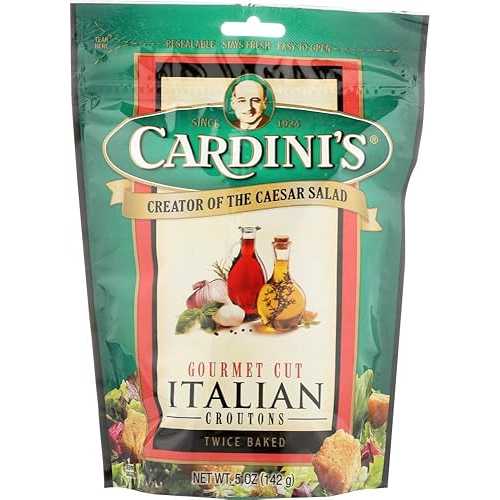 カルディーニ イタリアンハーブクルトン 24x 5薬局衡オンス Cardini Italian Herb Croutons 24x 5Oz