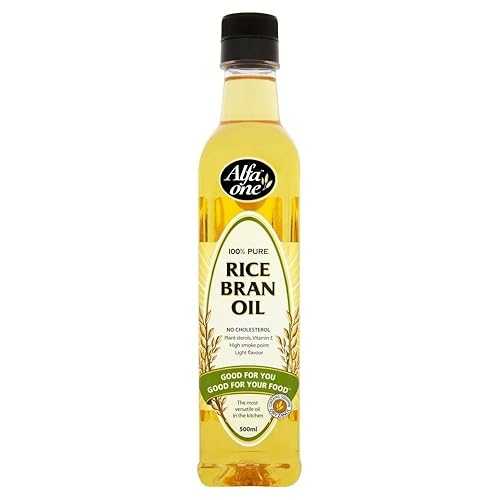 Alfa One Rice Bran Oil (500ml) - Pack of 2