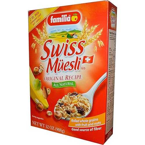 ファミリア スイス連邦 - ミューズリー 事あたらしい 処方せん - 32 薬局衡オンス - 2 個 Familia Swiss- Muesli Original Recipe -- 32 薬局衡オンス - 2 pc