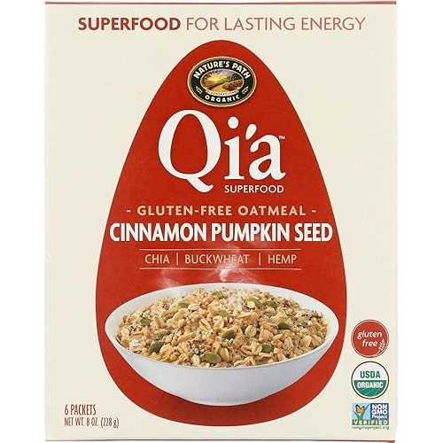 Qia (NOT A CASE) Cinnamon Pumpkin Seeds Oatmeal