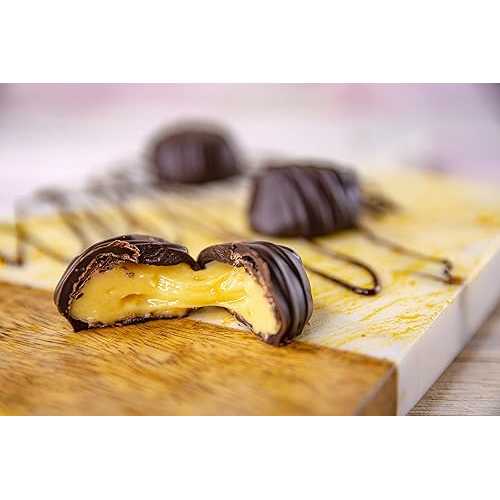 Wockenfuss Candies オレンジ色皮膚軟化剤、うす暗い黒茶 - 2重量ポンド Wockenfuss Candies Orange Creams, Dark Chocolate - 2重量ポンド
