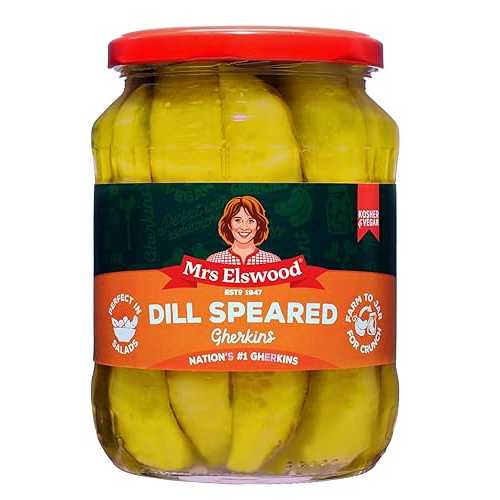 MRS ELSWOOD Cucumber Spears With Dill, 670 GR
