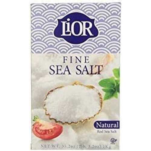 Lior Fine Sea Salt 生まれながらレッドシーソルト 35.2 薬局衡オンス 過越の御祭りの利益のコーシャ 6 個容器に並べる Lior Fine Sea Salt Natural Red Sea Salt 35.2 Oz. Kosher For Passover Pack Of 6