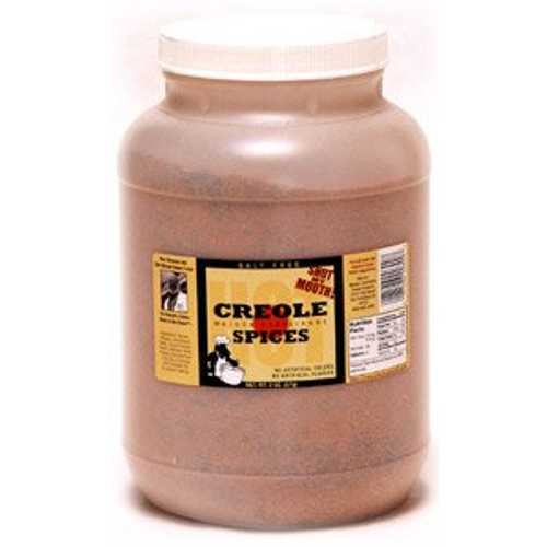 Creole Shut-My-Mouth Salt-Free Spices, 4 Pound Bulk Maison Louisianne Creole Shut-My-Mouth Salt-Free Spices, 4 Pound Bulk
