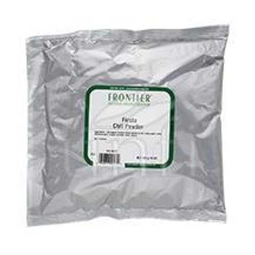 Frontier Herb オーガニックチリペッパー - チリ黒色火薬調味料雑ぜ合わせる、16薬局衡オンス -- 入れものあたり近所3個3 Frontier Herb Organic Chili Pepper - Chili Powder Seasoning Blend, 16 Ounce -- 3 per case3
