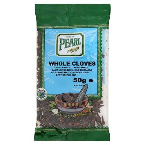 白いことパール 大広間丁子 50g(10個入) White Pearl Whole Cloves 50 g (Pack of 10)