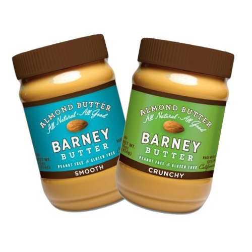 バーニーバター 柔らかいでカリカリとした扁桃乳酪、16薬局衡オンス(2個容器に並べる) BARNEY\u0027S Barney Butter Smooth and Crunchy Almond Butter, 16 Oz (Pack of 2)